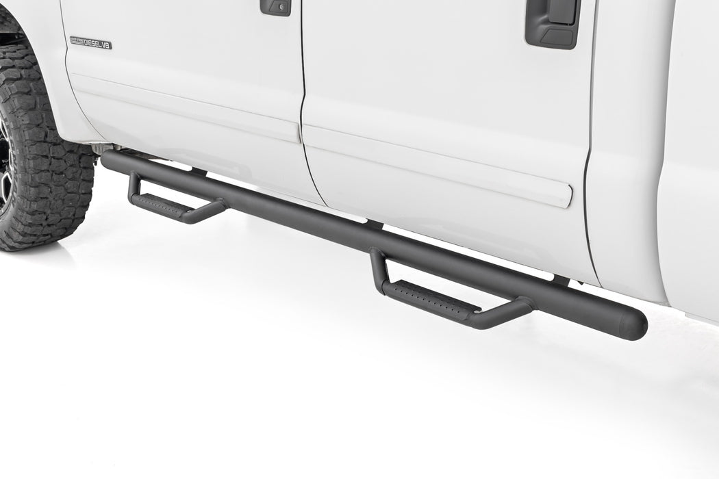 Rough Country Nerf Steps - Cab Length - Crew Cab | Ford F-250/F-350 Super Duty (99-16)