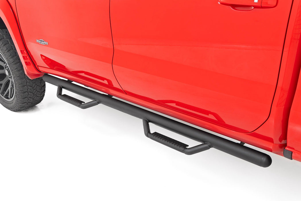 Rough Country Nerf Steps - Cab Length - Crew Cab | Chevy/GMC 1500/2500HD/3500HD (19-25 &amp; Classic)
