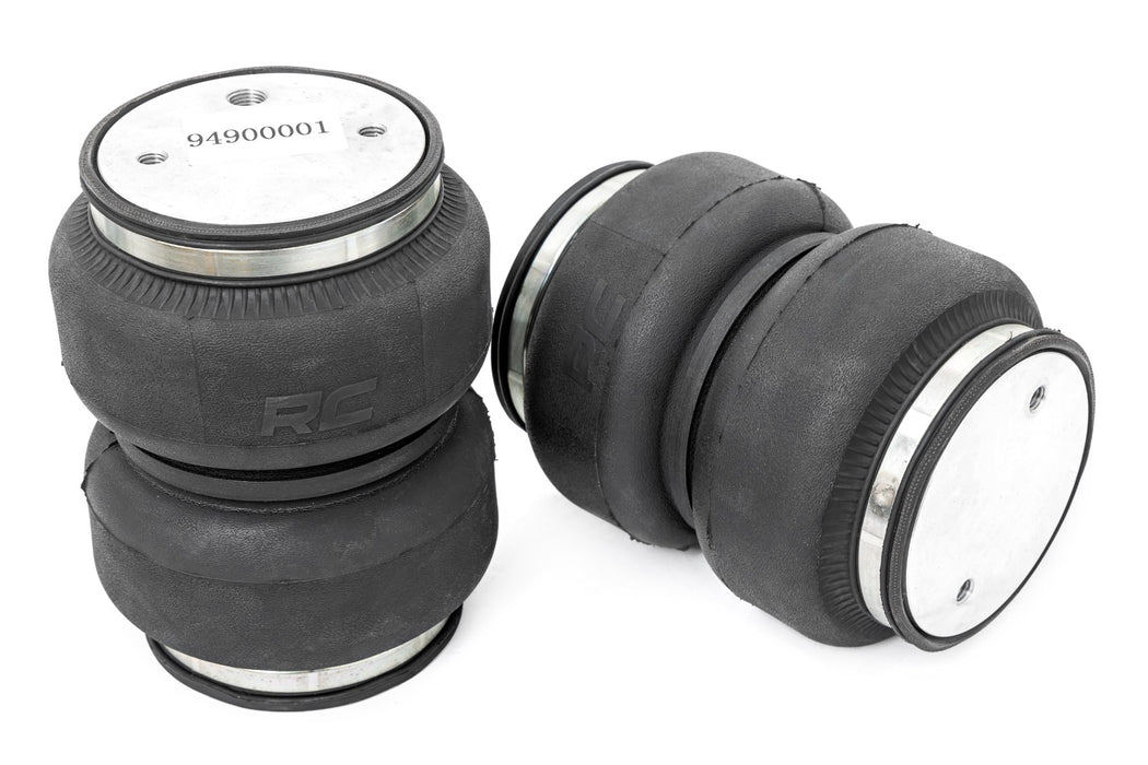 Rough Country Air Spring Kit w/compressor - Wireless Controller - 0-6" Lift | Chevy/GMC 2500HD (01-10)