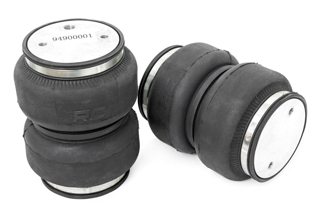 Rough Country Air Spring Kit w/compressor - Wireless Controller - 4 Inch Lift Kit | Ram 2500 (14-25)