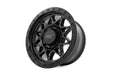 Rough Country 78 Series Wheel/Simulated Beadlock/Black/18x9/8x6.5/-12mm, view 3