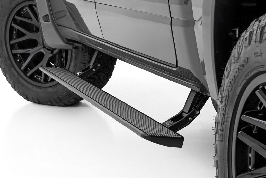 Rough Country Power Running Boards - HT-Series - Crew Cab | Ram 1500 (19-25)/1500 TRX (21-24)