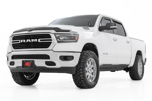 Rough Country LED Fog Light Kit, 3.5 Inch Round Black Series, Amber DRL, Ram 1500 (2019-2024), view 2