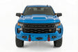 Rough Country Front FXS Bumper, 12000S, GLT Glacier Blue, Chevy Silverado 1500 (2023-2026), view 4