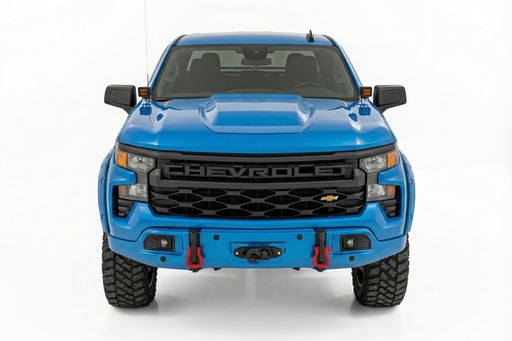 Rough Country Bumper Cover, GLT Glacier Blue, Chevy Silverado 1500 2WD/4WD (2023-2026), view 2