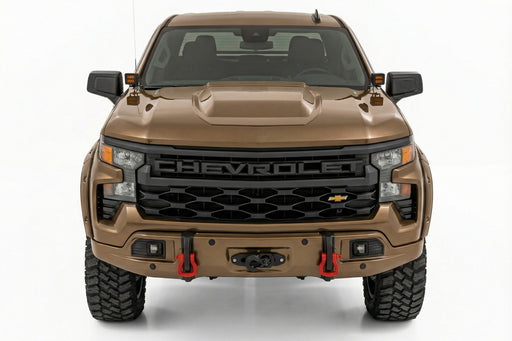 Rough Country Bumper Cover, GXN Harvest Bronze, Chevy Silverado 1500 2WD/4WD (2023-2026), view 2