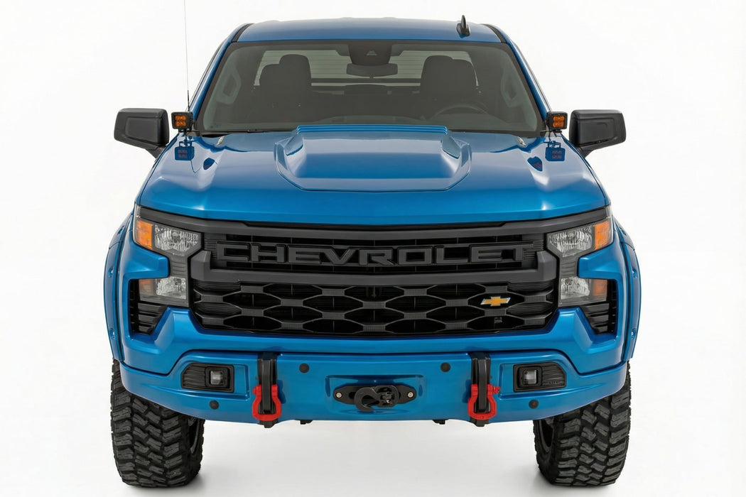 Rough Country Front FXS Bumper - 12000S - GXP Lakeshore Blue | Chevy Silverado 1500 (23-26)