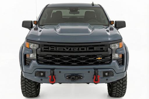 Rough Country Bumper Cover, GNO Slate Gray, Chevy Silverado 1500 2WD/4WD (2023-2026), view 2