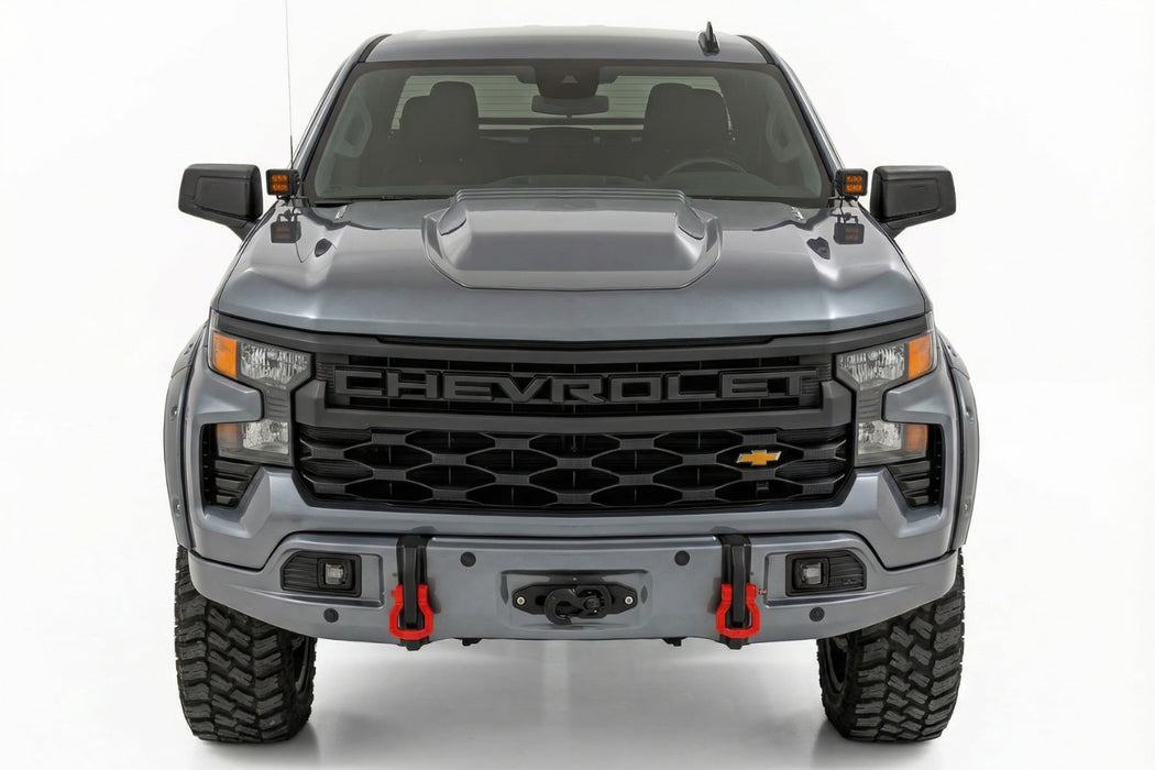 Rough Country Front FXS Bumper - 12000S - GXD Sterling Grey Metallic | Chevy Silverado 1500 (23-26)