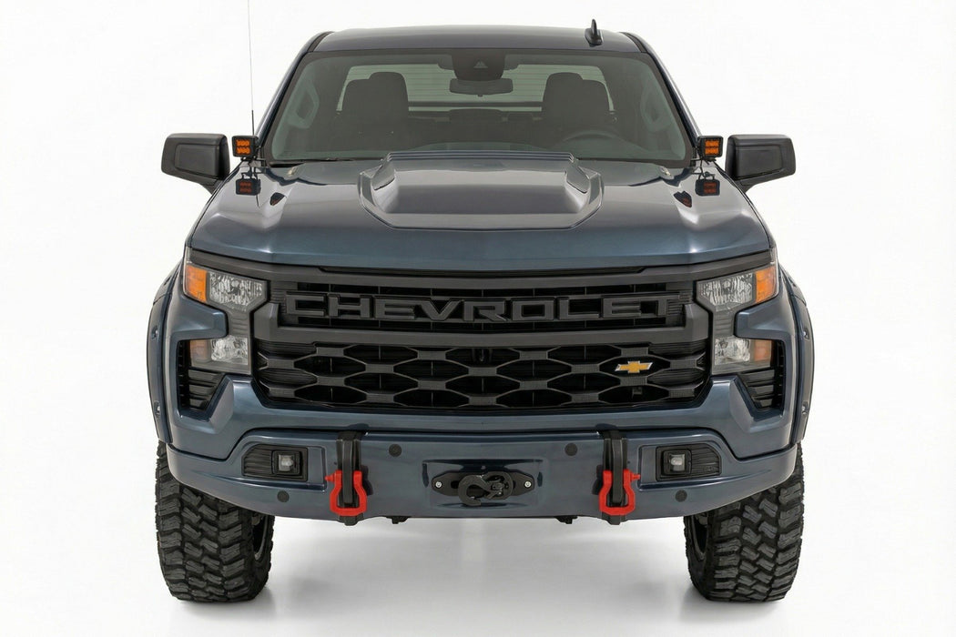 Rough Country Bumper Cover - G6M Dark Ash | Chevy Silverado 1500 2WD/4WD (2023-2026) | P/N 13006-G6M