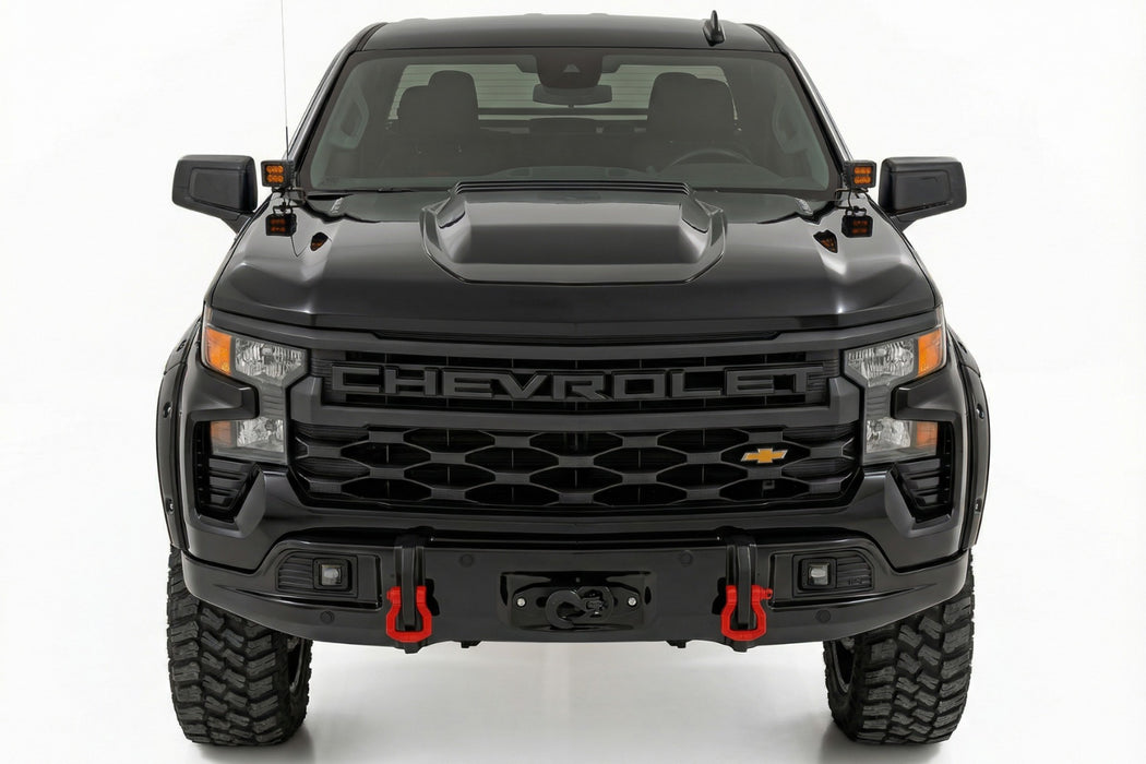 Rough Country Bumper Cover - GB8 Mosaic Black | Chevy Silverado 1500 2WD/4WD (2023-2026)