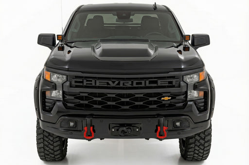 Rough Country Bumper Cover, GB8 Mosaic Black, Chevy Silverado 1500 2WD/4WD (2023-2026), view 2