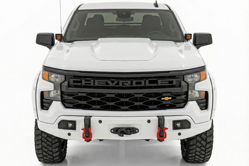 Rough Country Bumper Cover - GAZ Summit White | Chevy Silverado 1500 2WD/4WD (2023-2026)