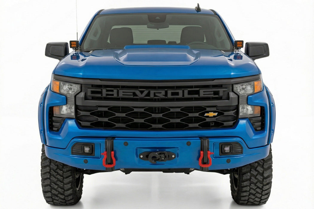 Rough Country Bumper Cover - GJV Riptide Blue | Chevy Silverado 1500 2WD/4WD (2023-2026) | P/N 13006-GJV