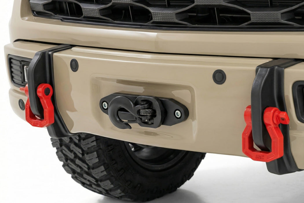 Rough Country Front FXS Bumper, 12000S, GTL Sand Dune, Chevy Silverado 1500 (2023-2026), view 3