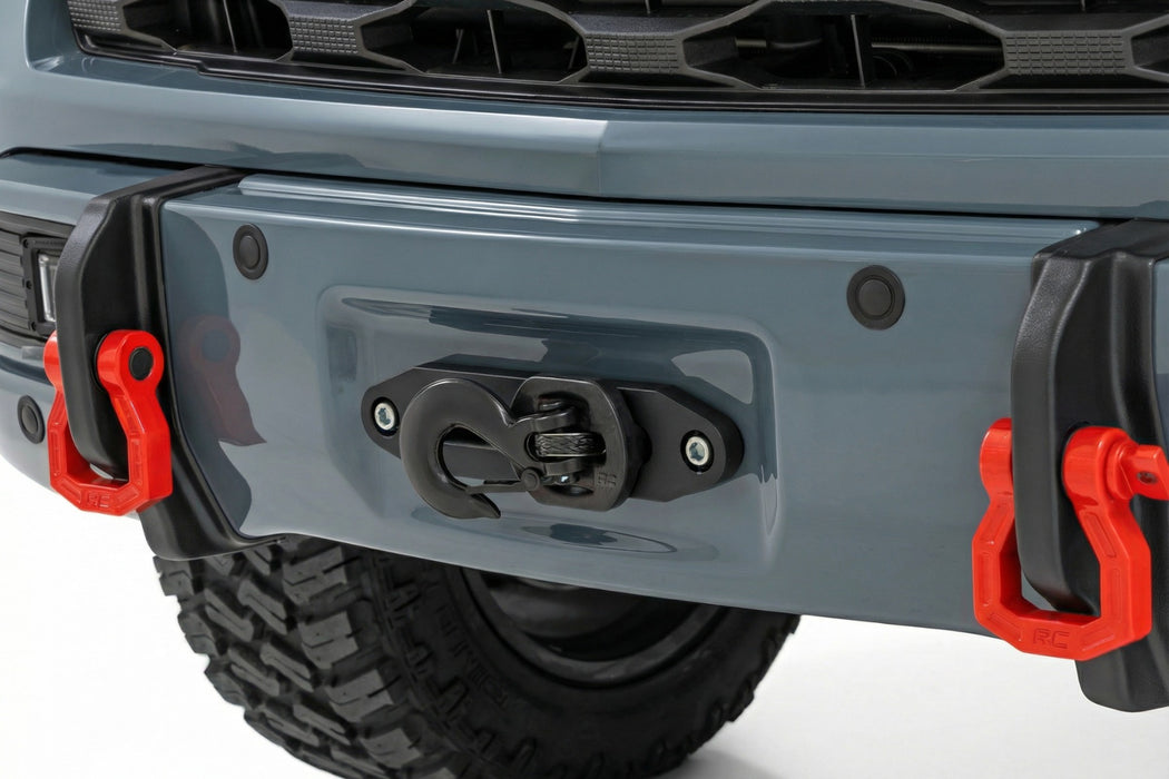 Rough Country Bumper Cover, GNO Slate Gray, Chevy Silverado 1500 2WD/4WD (2023-2026), view 4