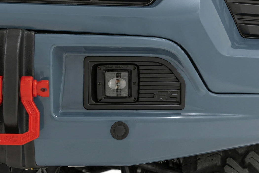 Rough Country Front FXS Bumper, 12000S, GNO Slate Gray, Chevy Silverado 1500 (2023-2026), view 5