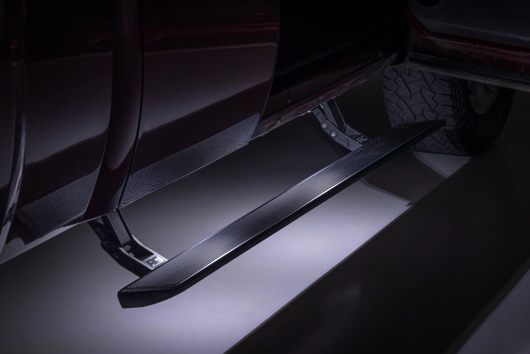 Rough Country Power Running Boards - HT-Series - Double Cab | Chevy/GMC 1500/2500HD/3500HD (14-18)