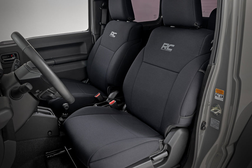 Rough Country Seat Covers - Front &amp; Rear | Suzuki Jimny (2-Door) (2018-2025)