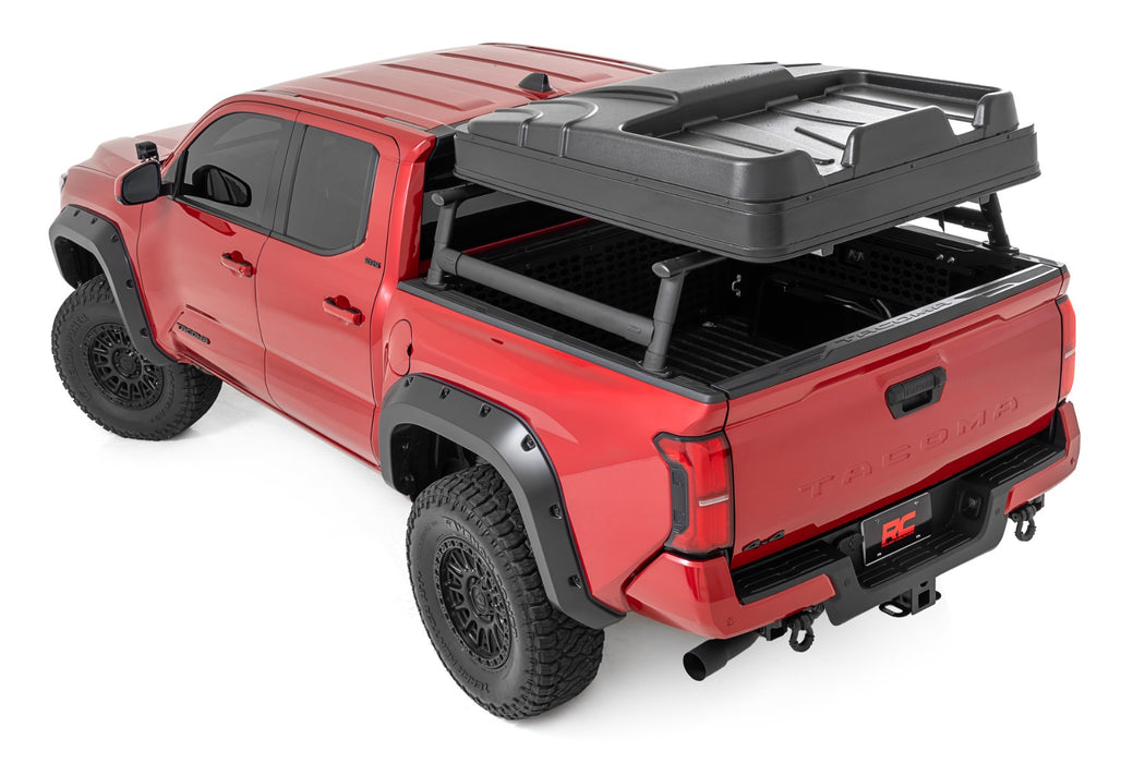 Rough Country Pocket Fender Flares, 8W7 Blue Crush, Toyota Tacoma 2WD/4WD (2024-2025), view 4