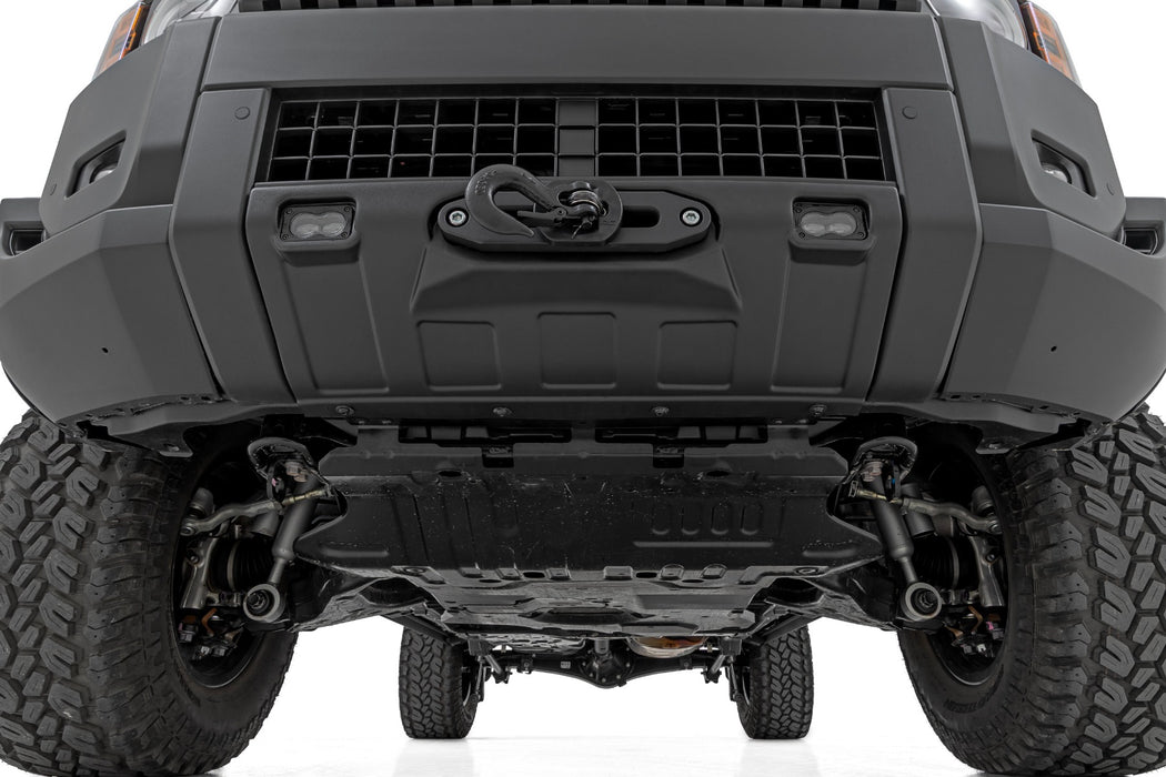 Rough Country FXS Hidden Winch Mount, White SAE, PRO1200S, Toyota Land Cruiser (2024-2026), view 6