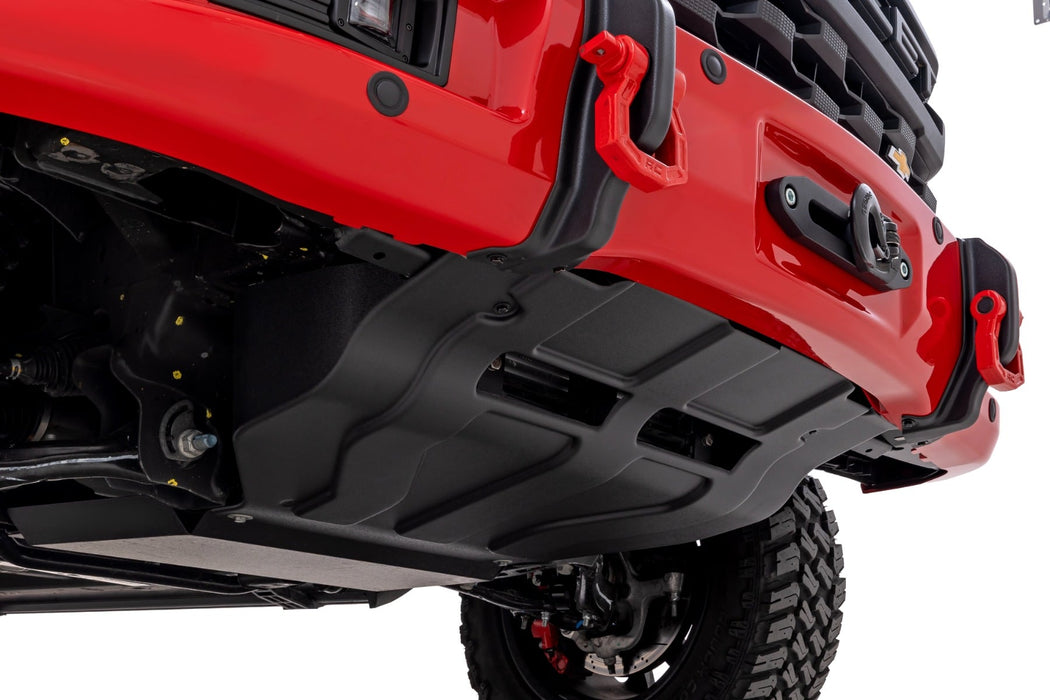 Rough Country Front FXS Bumper, 12000S, G7C Red Hot, Chevy Silverado 1500 2WD/4WD (2023-2026), view 6