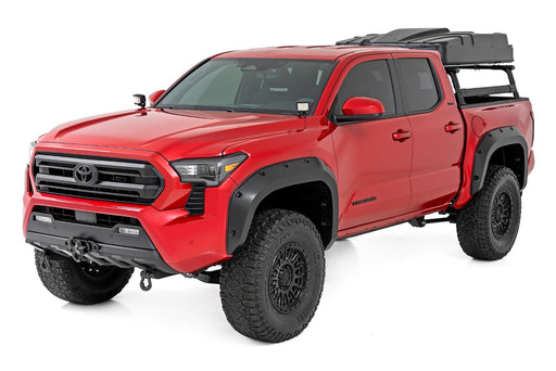 Rough Country Pocket Fender Flares, 4Z2 Mudbath, Toyota Tacoma 2WD/4WD (2024-2026), view 2