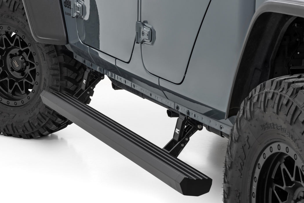 Rough Country Power Running Boards Jeep Gladiator JT 4WD (2020-2026)