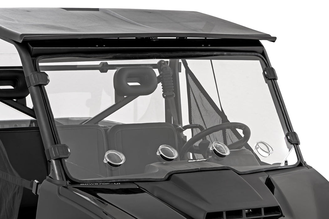 Rough Country Vented Full Windshield - Scratch Resistant - Segway UT6