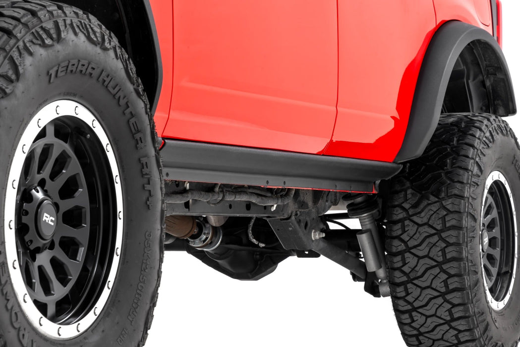 Rough Country Trail Cladding - Rocker Sill Plates - 4-Door | Ford Bronco 4WD (2021-2025)