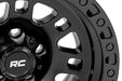 Rough Country 82 Series Wheel/One-Piece/Semi Gloss Black/18x9/5x4.5/0mm, Dodge Ram 1500 (2002-2005), view 5
