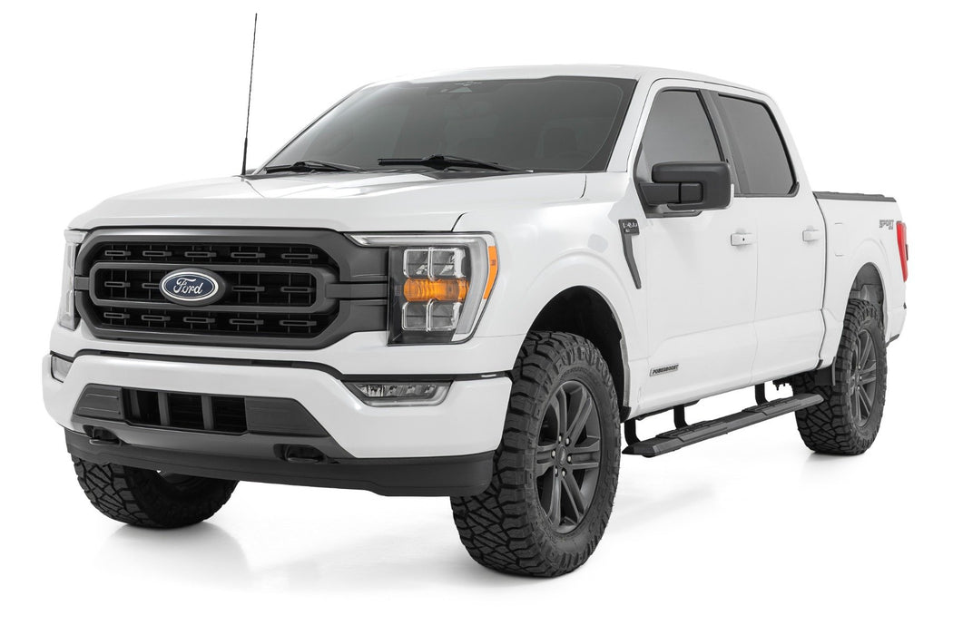 Rough Country TR2 Running Boards | Ford F-150/Lightning/F-250/F-350/Raptor (2015-2026)