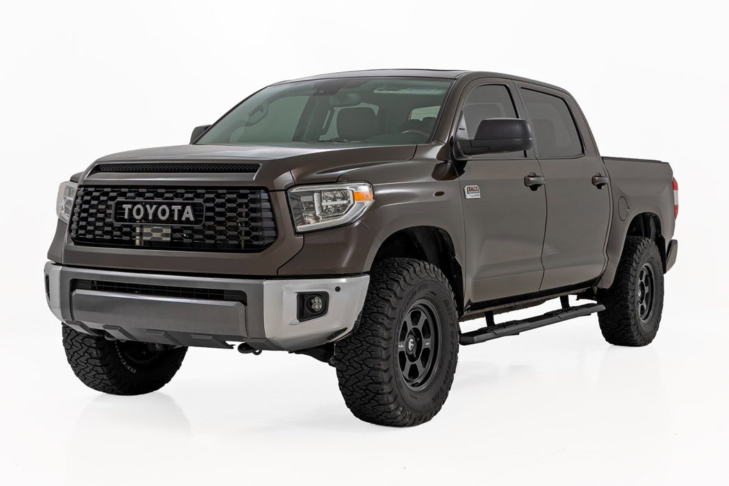 Rough Country TR2 Running Boards - CrewMax | Toyota Tundra 2WD/4WD (2007-2021)