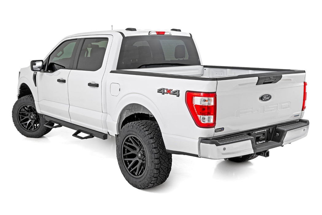 Rough Country SRL2 Adjustable Aluminum Steps | Ford Ranger 2WD/4WD (2019-2025)