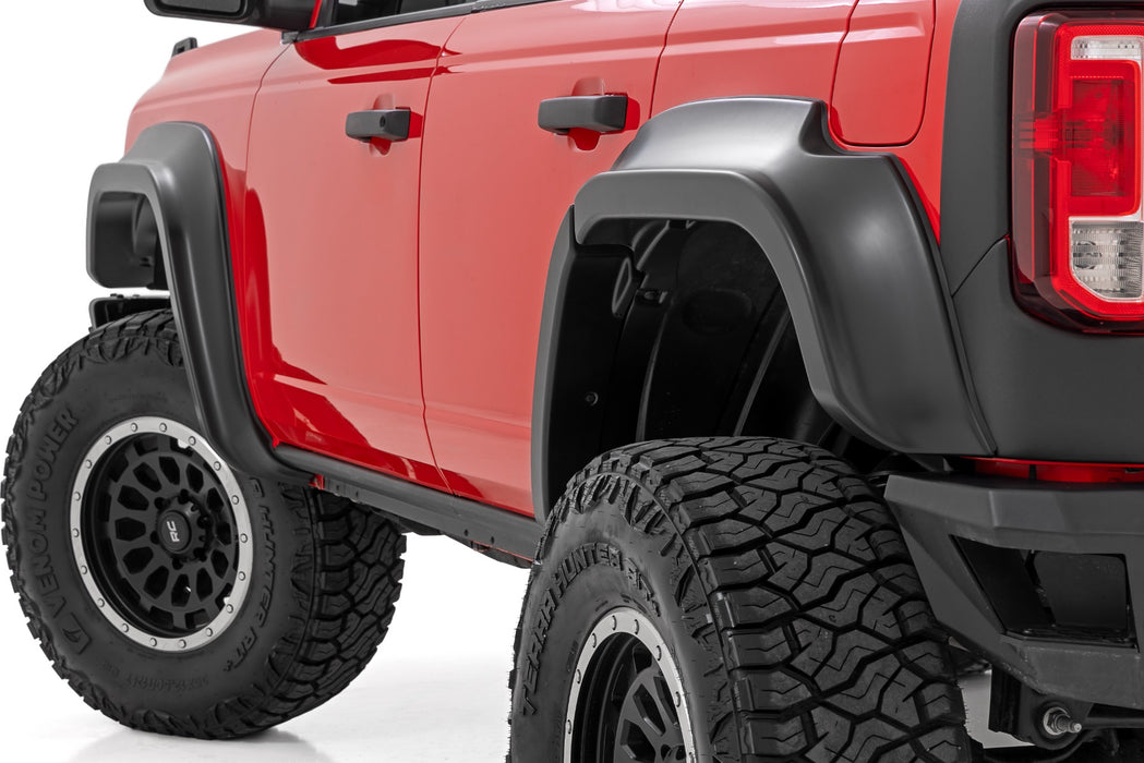 Rough Country Fender Flares - HX Antimatter Blue | Ford Bronco 4WD (2021-2025)