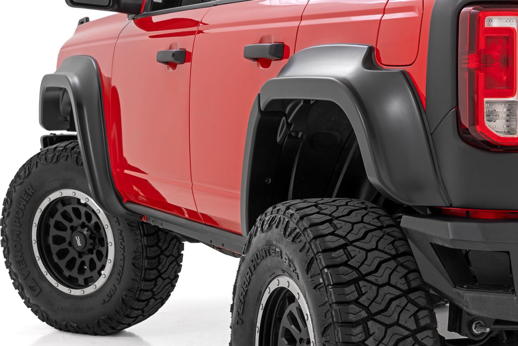 Rough Country Fender Flares - FA Eruption Green | Ford Bronco 4WD (2021-2025)