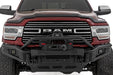 Rough Country Hood Protector, Gloss Black, Ram 2500/3500 2WD/4WD (2019-2026), view 4