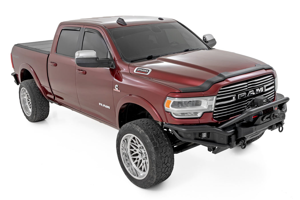 Rough Country Hood Protector, Gloss Black, Ram 2500/3500 2WD/4WD (2019-2026), view 2