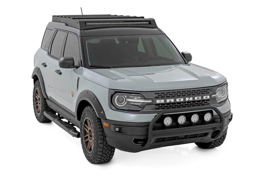 Rough Country Nudge Bar, w/ Tow Hooks, 4 Inch Round Led (x4), Ford Bronco Sport (2021-2024), view 2