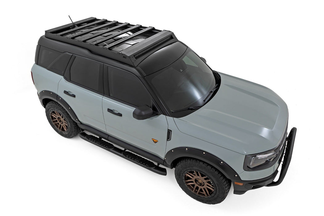Rough Country Roof Rack - Front/Rear LED Lights | Ford Bronco Sport 4WD (2021-2026)