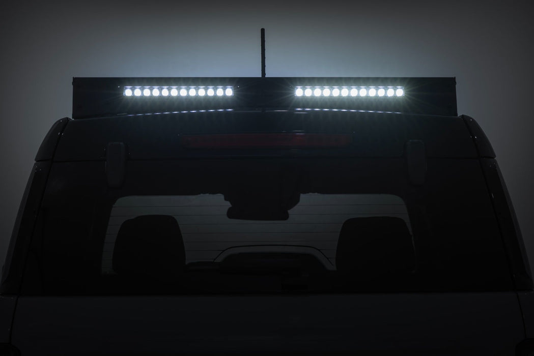 Rough Country Roof Rack - Spectrum Series Front/Rear LED Lights | Ford Bronco Sport (21-26)