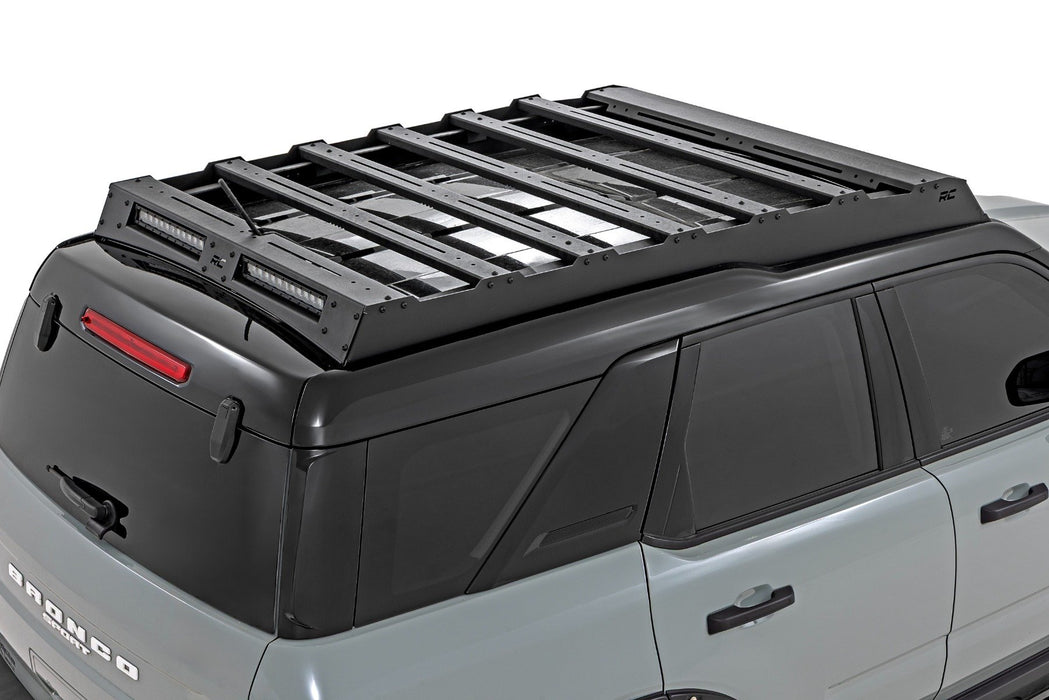 Rough Country Roof Rack - Spectrum Series Front/Rear LED Lights | Ford Bronco Sport (21-26)