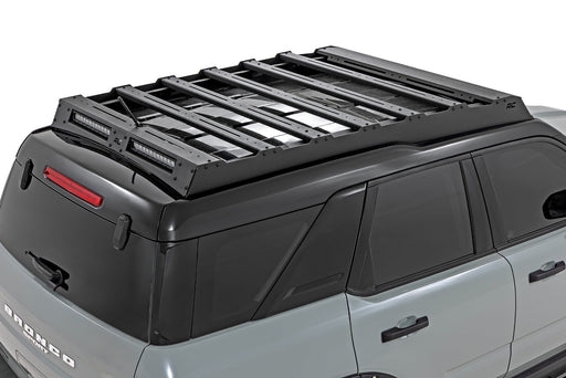 Rough Country Roof Rack, Front/Rear LED Lights, Ford Bronco Sport 4WD (2021-2026)