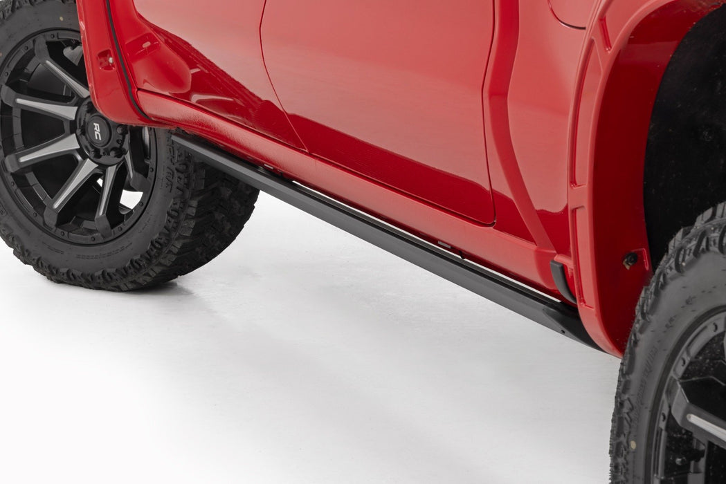 Rough Country Power Running Boards - HT-Series - Crew Cab | Chevy/GMC 1500/2500HD/3500HD (19-26)