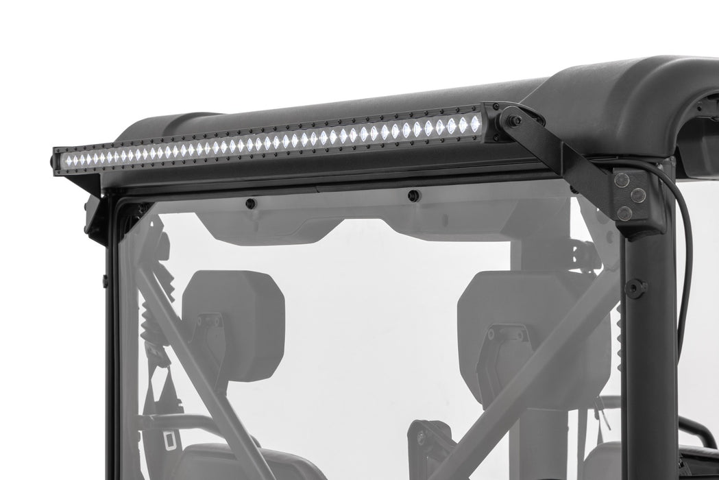 Rough Country LED Light Kit - Rear Mount - 50" Black-Series Single Row - CF Moto UForce 1000 Pro