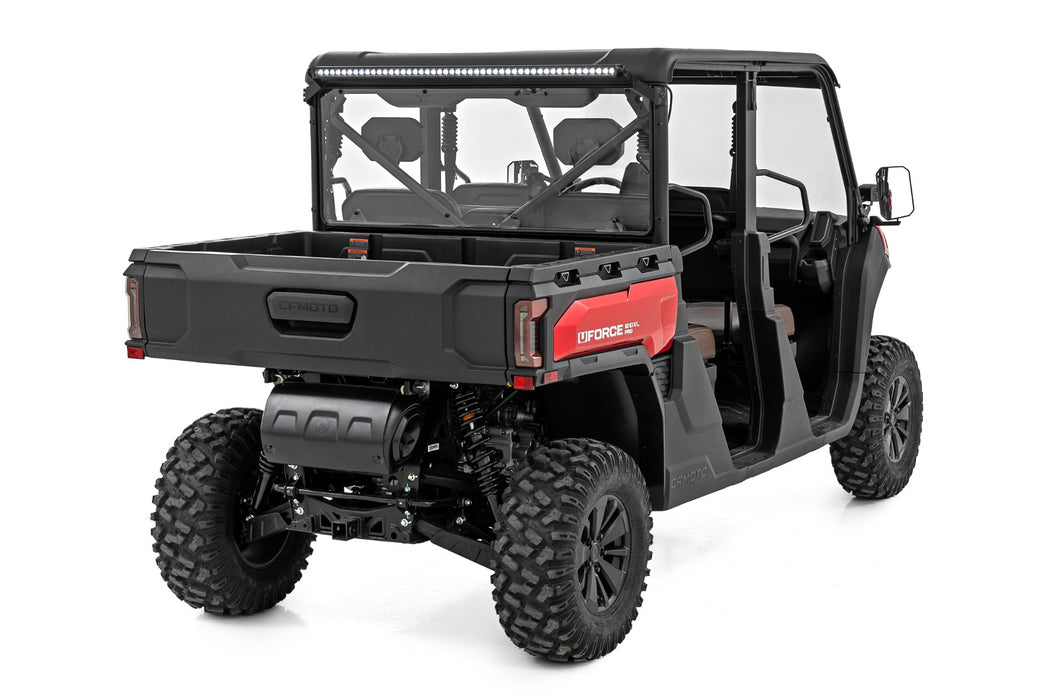 Rough Country LED Light Kit - Rear Mount - 50" Black-Series Single Row - CF Moto UForce 1000 Pro