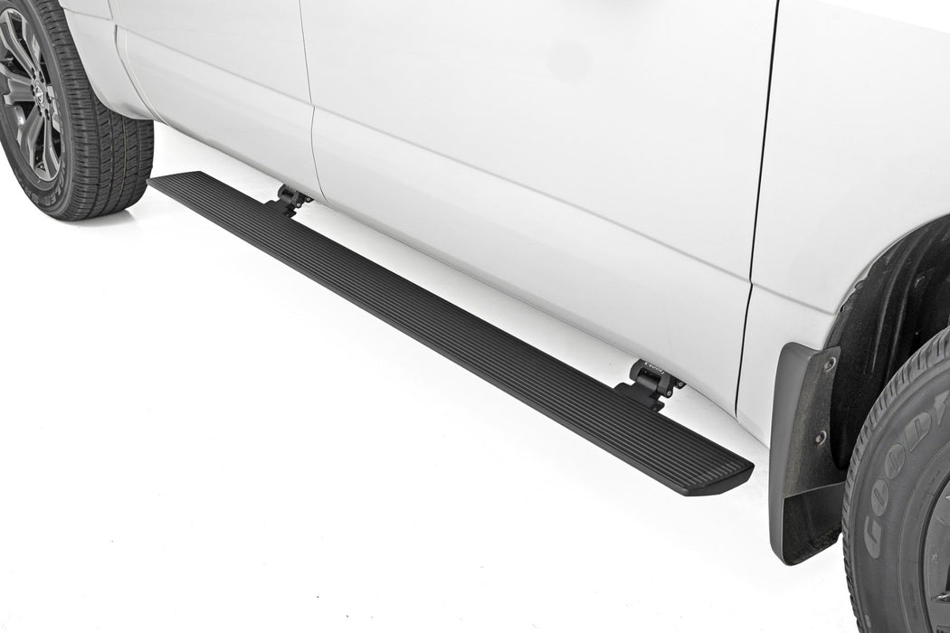 Rough Country Power Running Boards - Dual Electric Motor | Nissan Titan 2WD/4WD (2017-2024)