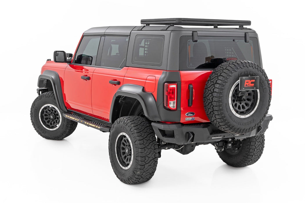 Rough Country AC2 Running Boards - Amber/White - 4-Door | Ford Bronco (2021-2025)