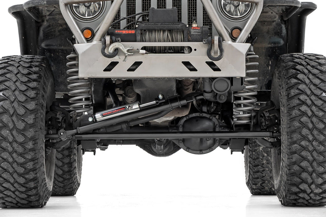 Rough Country HD Steering Kit - V2 Stabilizer Combo | Jeep Cherokee XJ/Comanche MJ/Wrangler TJ