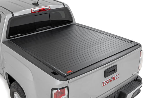Rough Country Hard Roll Up Bed Cover, 5' Bed, Chevy/GMC Canyon/Colorado 2WD/4WD (2015-2022)